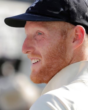 Ben Stokes is all smiles on the pitch after his match-winning innings.